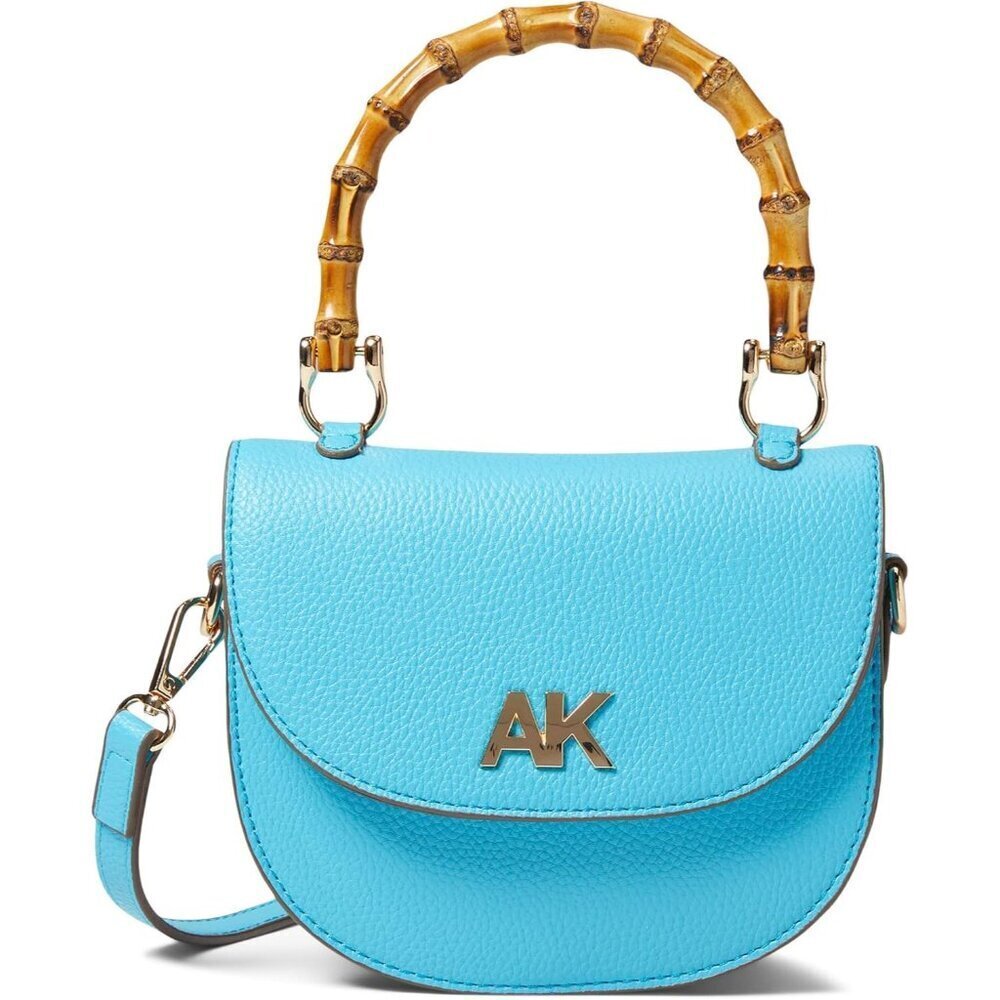 Mini Bamboo Crossbody Bag Women Small Vegan Leather Convertible Straps